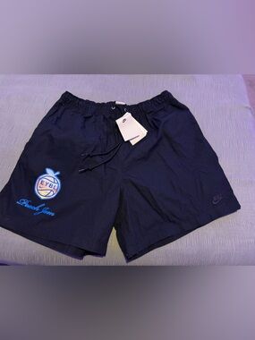 Nike EYBL Navy Blue Drawstring Kaki Shorts with Tags